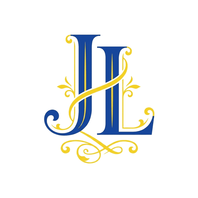 Justin & Lovely monogram